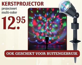 Aanbiedingen Kerstprojector - Huismerk - Van Cranenbroek - Geldig van 06/11/2016 tot 27/11/2016 bij Van Cranenbroek