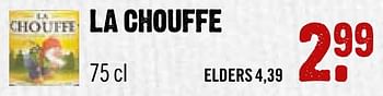 Aanbiedingen La chouffe - La Chouffe - Geldig van 30/10/2016 tot 05/11/2016 bij Dirk III