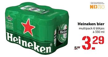 Aanbiedingen Heineken bier - Heineken - Geldig van 31/10/2016 tot 06/11/2016 bij Coop