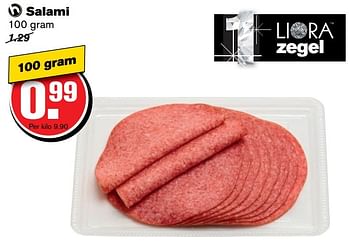 Aanbiedingen Salami - Huismerk - Hoogvliet - Geldig van 02/11/2016 tot 08/11/2016 bij Hoogvliet
