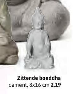 Aanbiedingen Zittende boeddha - Huismerk - Xenos - Geldig van 24/10/2016 tot 06/11/2016 bij Xenos