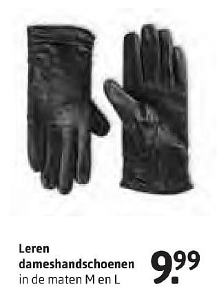 Aanbiedingen Leren dameshandschoenen - Huismerk - Xenos - Geldig van 24/10/2016 tot 06/11/2016 bij Xenos