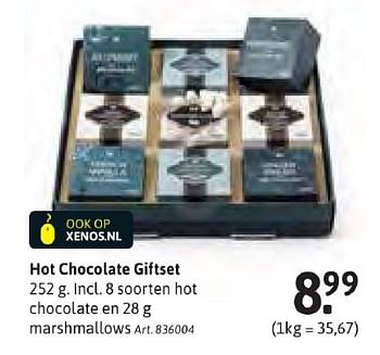 Aanbiedingen Hot chocolate giftset - Huismerk - Xenos - Geldig van 24/10/2016 tot 06/11/2016 bij Xenos