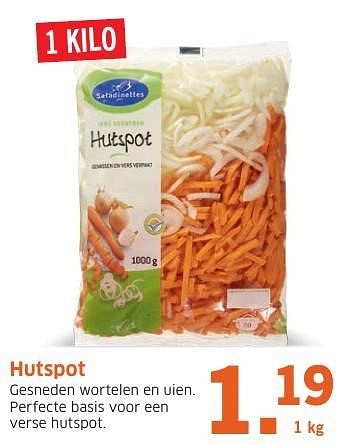 Aanbiedingen Hutspot - Saladinettes - Geldig van 31/10/2016 tot 06/11/2016 bij Lidl