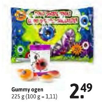Aanbiedingen Gummy ogen - Huismerk - Xenos - Geldig van 24/10/2016 tot 06/11/2016 bij Xenos