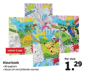 Aanbiedingen Kleurboek - Huismerk - Lidl - Geldig van 31/10/2016 tot 06/11/2016 bij Lidl