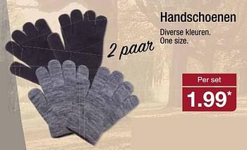 Aanbiedingen Handschoenen - Huismerk - Aldi - Geldig van 02/11/2016 tot 08/11/2016 bij Aldi