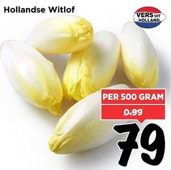 Aanbiedingen Hollandse witlof - Huismerk Vomar - Geldig van 06/11/2016 tot 12/11/2016 bij Vomar