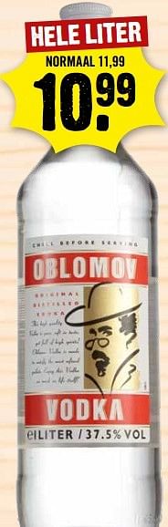 Aanbiedingen Oblomov - Oblomov - Geldig van 06/11/2016 tot 12/11/2016 bij Dirk III