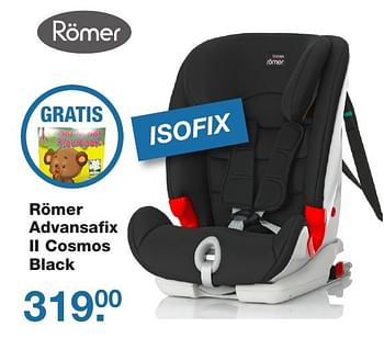 Aanbiedingen Römer advansafix ii cosmos black - Romer - Geldig van 21/10/2016 tot 11/11/2016 bij Baby & Tiener Megastore