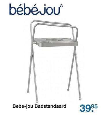 Aanbiedingen Bebe-jou badstandaard - Bebe-jou - Geldig van 21/10/2016 tot 11/11/2016 bij Baby & Tiener Megastore