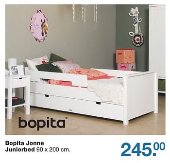Aanbiedingen Bopita jonne juniorbed - Bopita - Geldig van 21/10/2016 tot 11/11/2016 bij Baby & Tiener Megastore