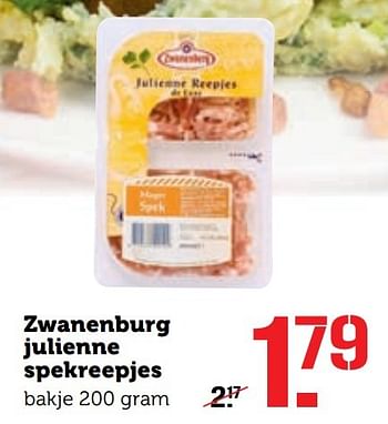Aanbiedingen Zwanenburg julienne spekreepjes - Zwanenburg - Geldig van 07/11/2016 tot 13/11/2016 bij Coop