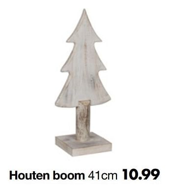 Aanbiedingen Houten boom - Huismerk - Multi Bazar - Geldig van 10/11/2016 tot 31/12/2017 bij Multi Bazar