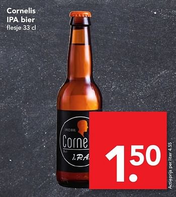 Aanbiedingen Cornelis ipa bier - Jopen - Geldig van 06/11/2016 tot 12/11/2016 bij Deen Supermarkten