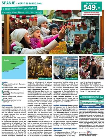 Aanbiedingen Spanje kerst in barcelona - Huismerk - Lidl - Geldig van 07/11/2016 tot 13/11/2016 bij Lidl