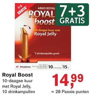 Aanbiedingen Royal boost ost 1 - Huismerk - Essenza - Geldig van 23/10/2016 tot 13/11/2016 bij Holland & Barrett