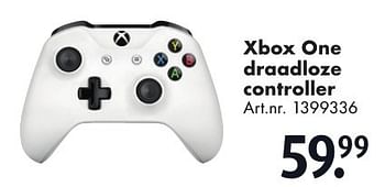 Aanbiedingen Xbox one draadloze controller - Microsoft - Geldig van 29/10/2016 tot 13/11/2016 bij Bart Smit