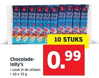 Aanbiedingen Chocoladelolly`s - Favorina - Geldig van 06/11/2016 tot 13/11/2016 bij Lidl