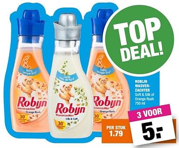 Aanbiedingen Robijn wasverzachter - Robijn - Geldig van 07/11/2016 tot 20/11/2016 bij Big Bazar
