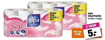Aanbiedingen Topa toiletpapier - TOPA  - Geldig van 07/11/2016 tot 20/11/2016 bij Big Bazar