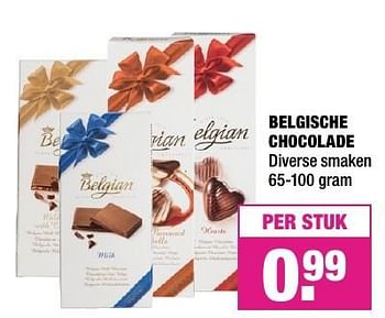 Aanbiedingen Belgische chocolade - Huismerk - Big Bazar - Geldig van 07/11/2016 tot 20/11/2016 bij Big Bazar