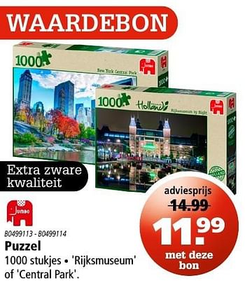 Aanbiedingen Puzzel - Jumbo - Geldig van 03/11/2016 tot 16/11/2016 bij Marskramer