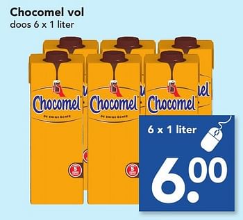 Aanbiedingen Chocomel vol - Chocomel - Geldig van 13/11/2016 tot 19/11/2016 bij Deen Supermarkten