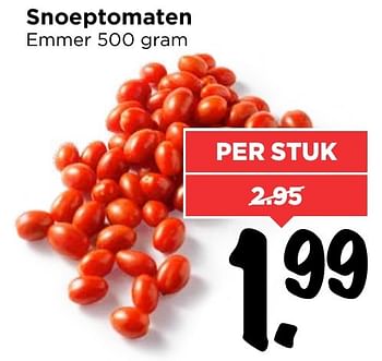 Aanbiedingen Snoeptomaten - Huismerk Vomar - Geldig van 13/11/2016 tot 19/11/2016 bij Vomar