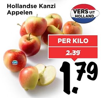 Aanbiedingen Hollandse kanzi appelen - Huismerk Vomar - Geldig van 13/11/2016 tot 19/11/2016 bij Vomar