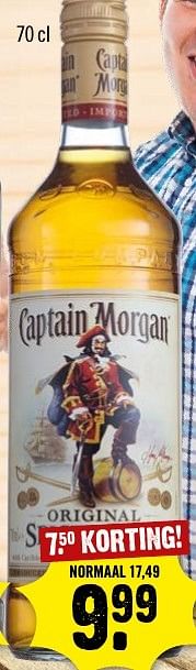 Aanbiedingen Captain morgan - Captain Morgan - Geldig van 13/11/2016 tot 19/11/2016 bij Dirk III