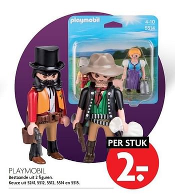 Aanbiedingen Playmobil - Playmobil - Geldig van 13/11/2016 tot 19/11/2016 bij Deka Markt