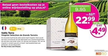 Aanbiedingen Vallis terra viognier selection de grands terroirs - Rode wijnen - Geldig van 13/11/2016 tot 19/11/2016 bij Plus