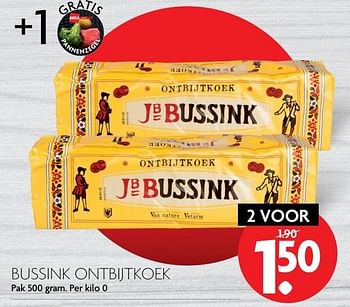 Aanbiedingen Bussink ontbijtkoek - Huismerk - Deka Markt - Geldig van 13/11/2016 tot 19/11/2016 bij Deka Markt