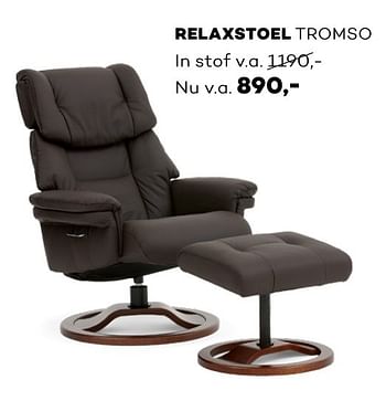 Aanbiedingen Relaxstoel tromso - Huismerk - Prominent - Geldig van 06/11/2016 tot 19/11/2016 bij Prominent