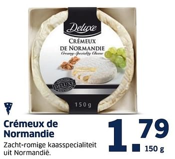 Aanbiedingen Crémeux de normandie - Deluxe - Geldig van 14/11/2016 tot 20/11/2016 bij Lidl