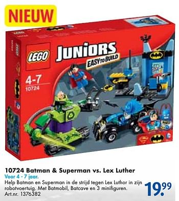 Aanbiedingen Batman + superman vs. lex luther - Lego - Geldig van 26/09/2016 tot 07/12/2016 bij Bart Smit