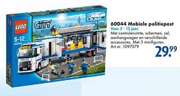 Aanbiedingen Mobiele politiepost - Lego - Geldig van 26/09/2016 tot 07/12/2016 bij Bart Smit