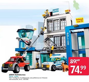 Aanbiedingen Politiebureau - Lego - Geldig van 26/09/2016 tot 07/12/2016 bij Bart Smit
