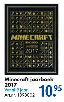 Aanbiedingen Minecraft jaarboek 2017 - Minecraft - Geldig van 26/09/2016 tot 07/12/2016 bij Bart Smit