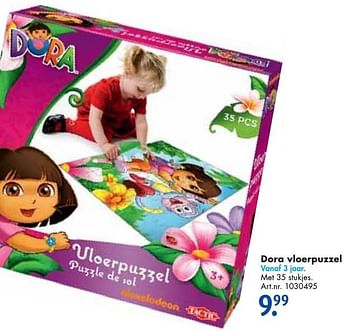 Aanbiedingen Dora vloerpuzzel - Dora - Geldig van 26/09/2016 tot 07/12/2016 bij Bart Smit