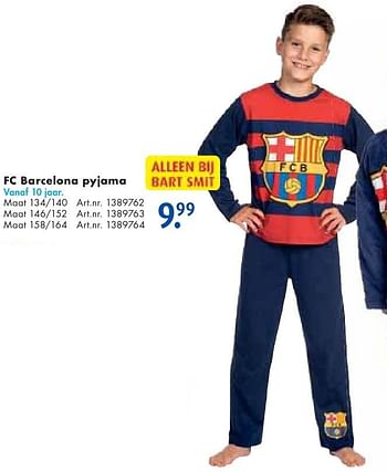 Aanbiedingen Fc barcelona pyjama - FC Barcelona - Geldig van 26/09/2016 tot 07/12/2016 bij Bart Smit