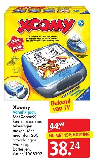 Aanbiedingen Xoomy - xoomy - Geldig van 05/11/2016 tot 20/11/2016 bij Bart Smit