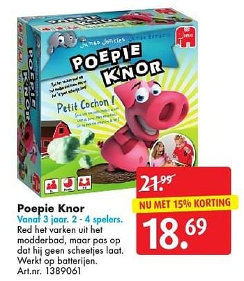 Aanbiedingen Poepie knor - Jumbo - Geldig van 05/11/2016 tot 20/11/2016 bij Bart Smit
