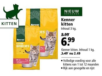 Aanbiedingen Kenner kitten - Kenner - Geldig van 07/11/2016 tot 20/11/2016 bij Welkoop