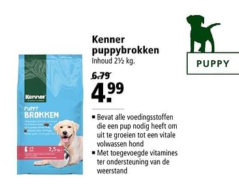 Aanbiedingen Kenner puppybrokken - Kenner - Geldig van 07/11/2016 tot 20/11/2016 bij Welkoop