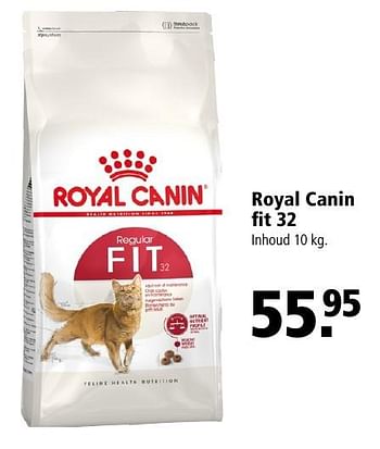 Aanbiedingen Royal canin fit 32 - Royal Canin - Geldig van 07/11/2016 tot 20/11/2016 bij Welkoop