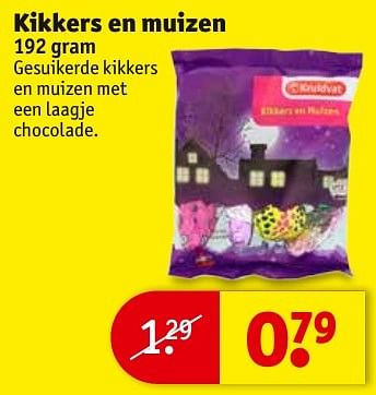 Aanbiedingen Kikkers en muizen - Huismerk - Kruidvat - Geldig van 13/11/2016 tot 20/11/2016 bij Kruidvat