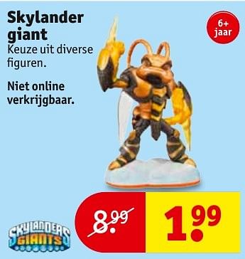 Aanbiedingen Skylander giant - Activision - Geldig van 13/11/2016 tot 20/11/2016 bij Kruidvat