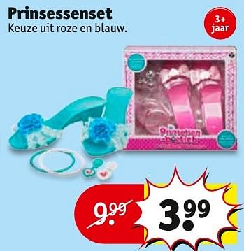 Aanbiedingen Prinsessenset - Huismerk - Kruidvat - Geldig van 13/11/2016 tot 20/11/2016 bij Kruidvat